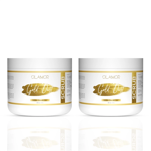 Gold Dust Face Scrub 500G Pack o f 2